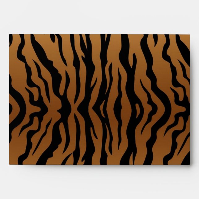 Animal print pattern envelope (Front)