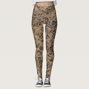 Animal print pattern leggings