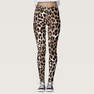 Animal print pattern leggings