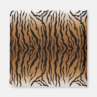 Animal print pattern magnet