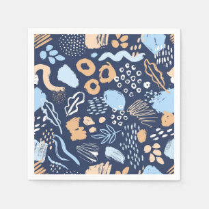 Animal print pattern napkin