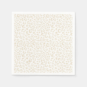 Animal print pattern napkin