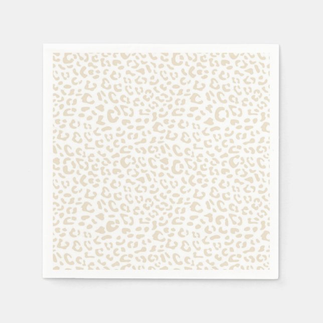 Animal print pattern napkin (Front)