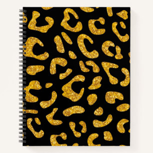 Animal print pattern notebook