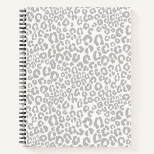 Animal print pattern notebook