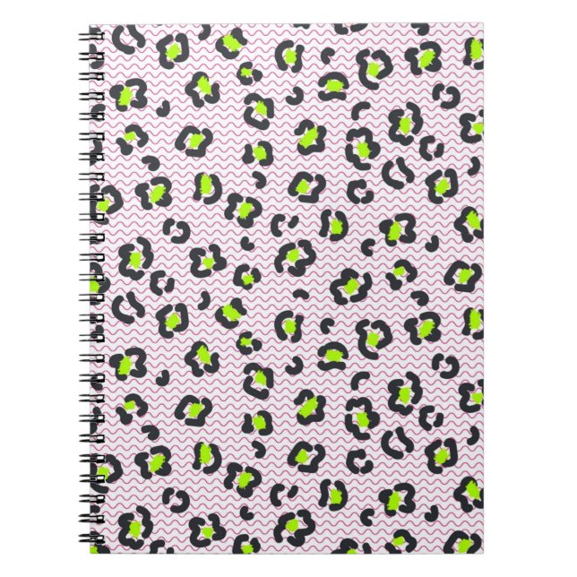 Animal print pattern notebook (Front)