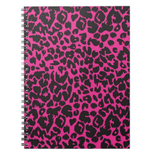 Animal print pattern notebook
