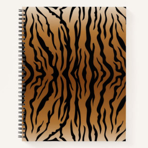 Animal print pattern notebook