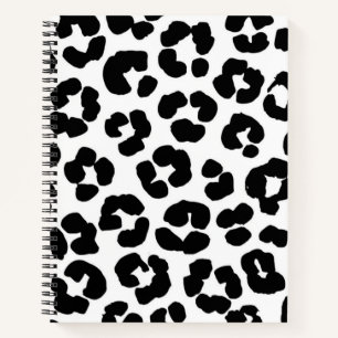 Animal print pattern notebook