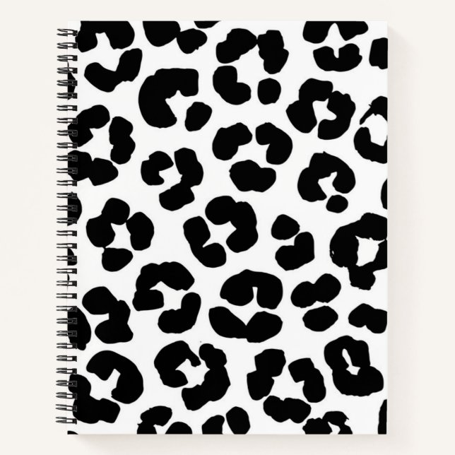 Animal print pattern notebook (Front)