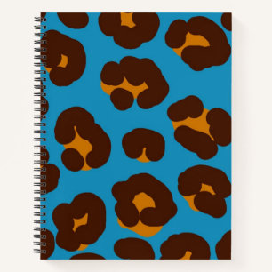 Animal print pattern notebook