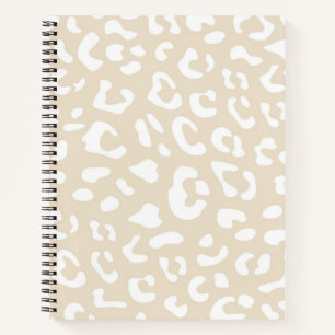 Animal print pattern notebook