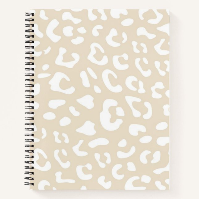 Animal print pattern notebook (Front)
