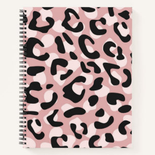 Animal print pattern notebook