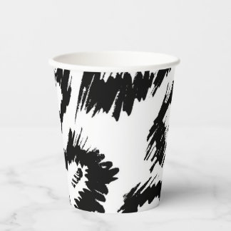 Animal print pattern paper cups
