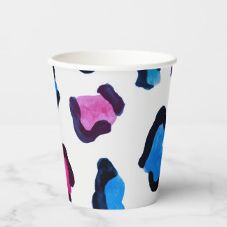 Animal print pattern paper cups