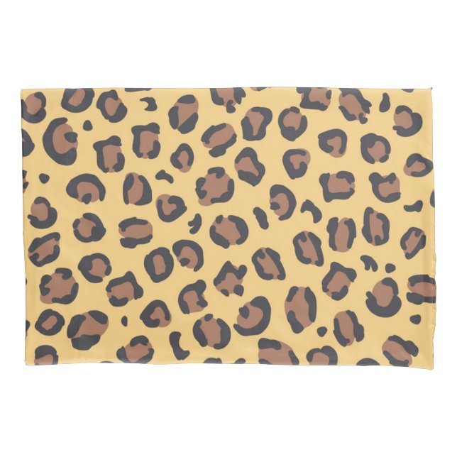 Animal print pattern pillowcase (Front)