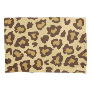 Animal print pattern pillowcase