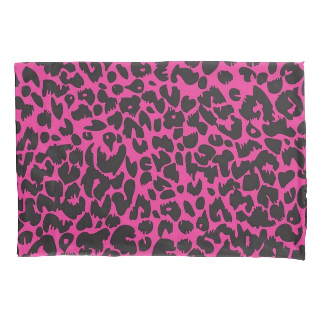 Animal print pattern pillowcase (Front)