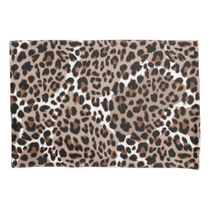 Animal print pattern pillowcase