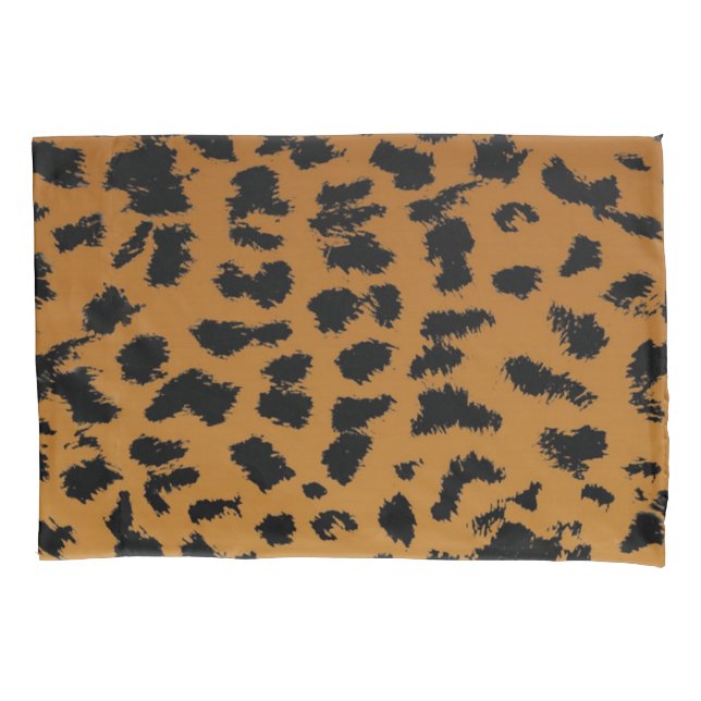 Animal print pattern pillowcase (Front)
