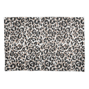 Animal print pattern pillowcase