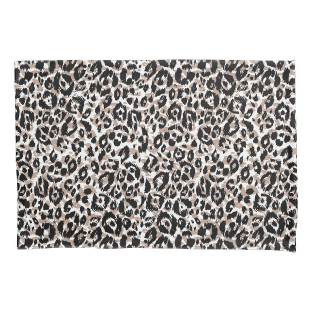 Animal print pattern pillowcase (Front)