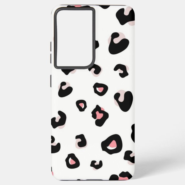 Animal print pattern samsung galaxy s21 ultra case (Back)