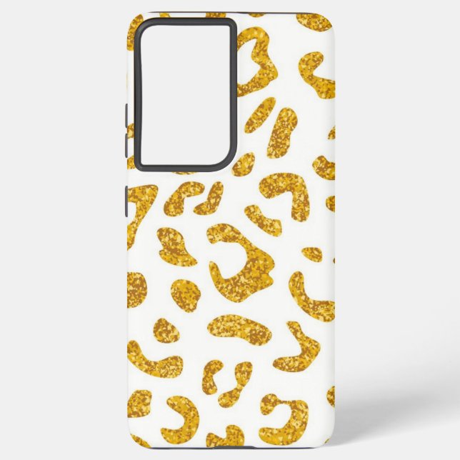 Animal print pattern samsung galaxy s21 ultra case (Back)