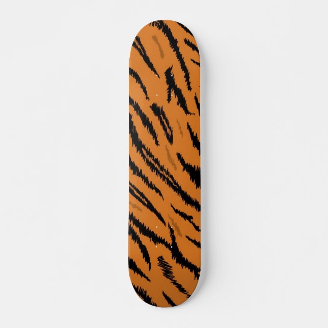 Animal print pattern skateboard (Front)
