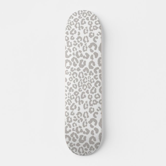 Animal print pattern skateboard (Front)