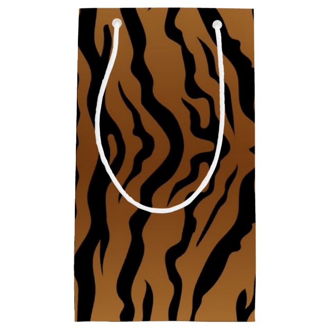 Animal print pattern small gift bag (Front)