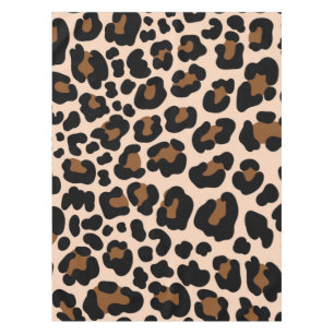 Animal print pattern tablecloth
