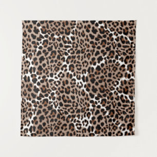 Animal print pattern tapestry
