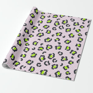 Animal print pattern wrapping paper