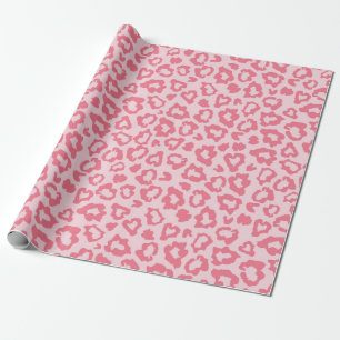 Animal print pattern wrapping paper