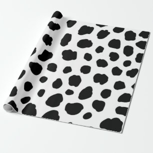 Animal print pattern wrapping paper