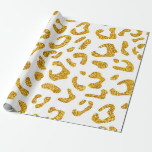 Animal print pattern wrapping paper