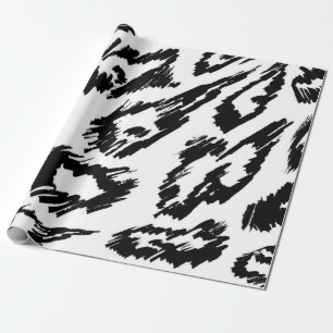 Animal print pattern wrapping paper