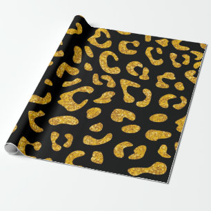 Animal print pattern wrapping paper