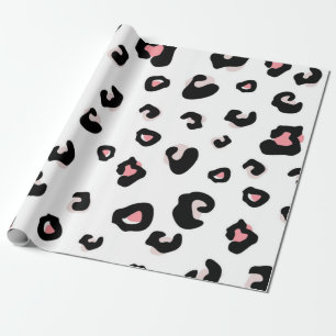 Animal print pattern wrapping paper