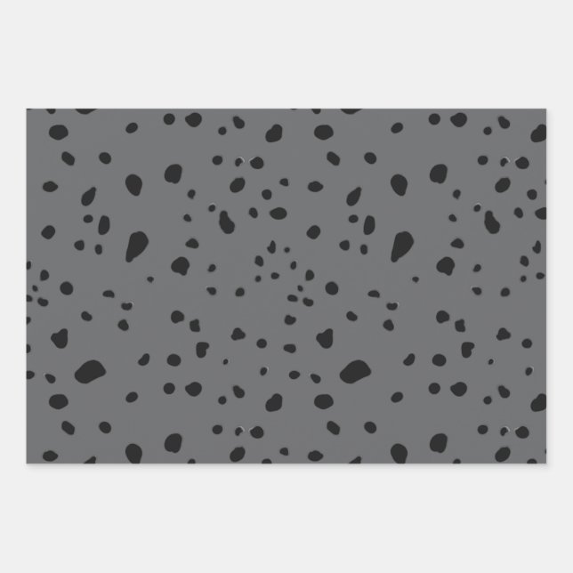 Animal Print Pattern Wrapping Paper Sheet (Front)