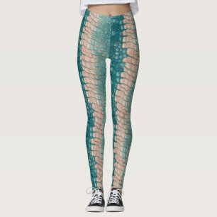 Animal Print Petal Best Mum Gift Cardio Leggings