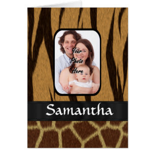 Animal print photo background