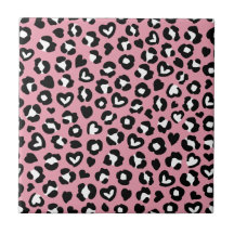 Animal Print, Pink Leopard, Cheetah Spots, Hearts