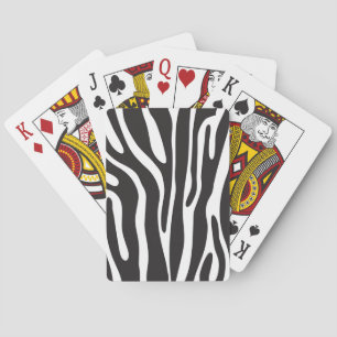 Animal Print Playing Cards