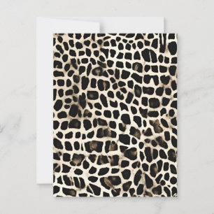 Animal Print - Postcard