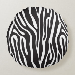 Animal Print Round Cushion