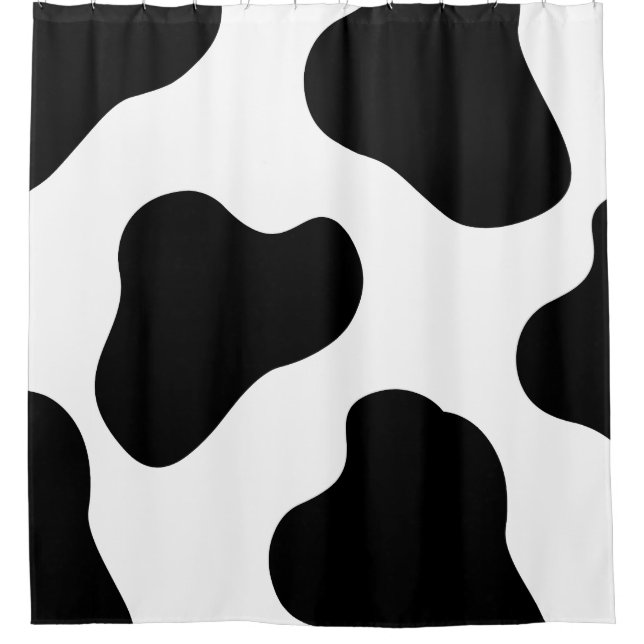 Animal print shower curtain (Front)