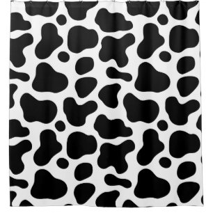 Animal print shower curtain
